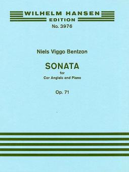 Sonata For Cor Anglais And Piano Op. 71 