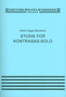 Study For Double Bass Solo Op. 34 