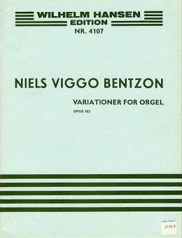 Variations for Organ Op. 103 