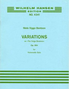 Variations On The Volga Boatmen Op. 354 