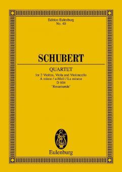 Quartet a-Moll op. 29 D 804 Standard