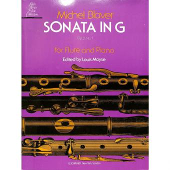 Sonata in G for Flute and Piano Op. 2 No. 1 