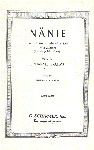 Nanie Op. 82 