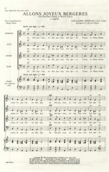 Allons Joyeux Bergeres 