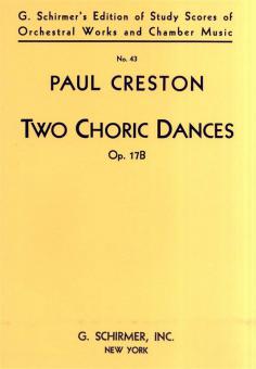 Two Choric Dances Op. 17B 