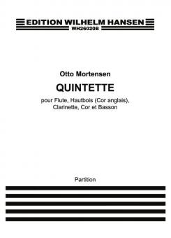Quintette pour Flute, Hautbois, Clarinette, Cor et Basson 