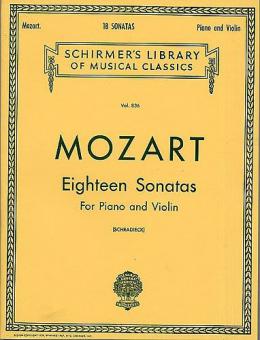 Eighteen Sonatas For Violin And Piano 