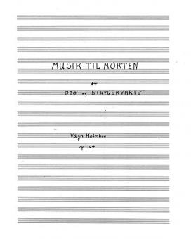 Musik Til Morten Op. 104 (1970) 