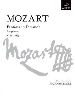 W. A. Mozart: Fantasia In D Minor for Piano K.397/385g 