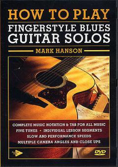 How to Play Fingerstyle Blues Guitar Solos 