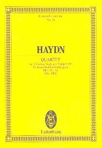 Streichquartett G-Dur op. 54/1 Hob. III:58 