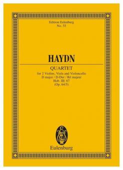 Streichquartett D-Dur, Lerchen op. 64/5 Hob. III: 63 Standard