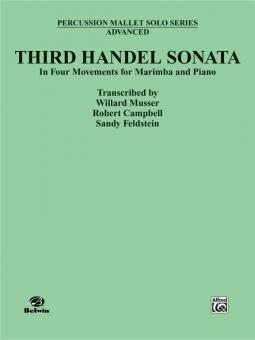 Third Handel Sonata For Marimba And Piano 
