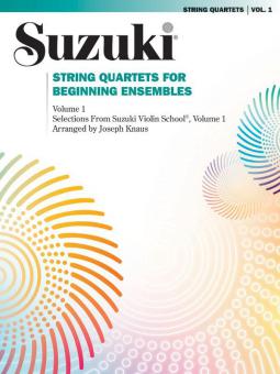 Suzuki String Quartets for Beginning Ensembles Vol. 1 