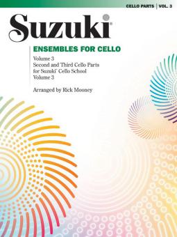 Suzuki Ensembles For Cello Vol. 3 
