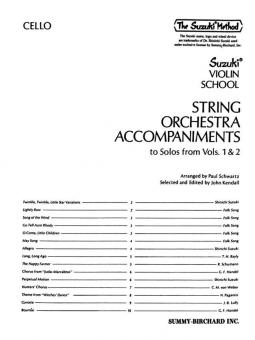 String Orchestra Accompaniments Vol. 1 & 2 