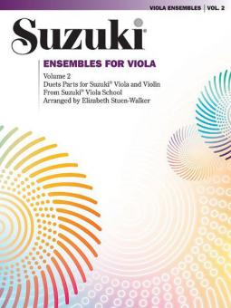 Suzuki Ensembles For Viola Vol. 2 