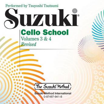 Suzuki Cello School 3 & 4: CD 