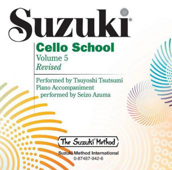 Suzuki Cello School 5: CD 