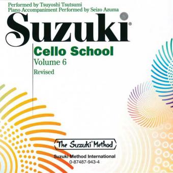 Suzuki Cello School 6: CD 