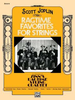 Ragtime Favorites for Strings 