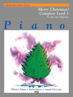 Alfred's Basic Piano Course: Merry Christmas! Complete Book 1 