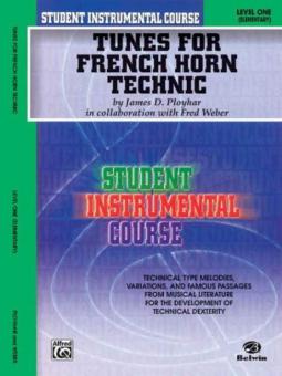 Student Instrumental Course: Tunes for French Horn Technic, Level I 1 