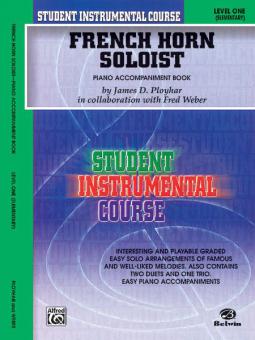 French Horn Soloist, Level 1 - Piano Accompaniment Book 