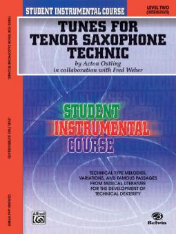 Tunes for Tenor Saxophone Technic, Level 2 