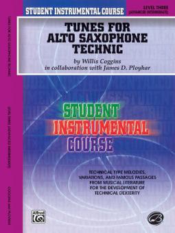 Tunes for Alto Saxophone Technic, Level 3 