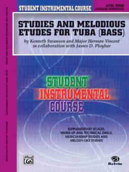 Studies And Melodious Etudes For Tuba, Level 3 
