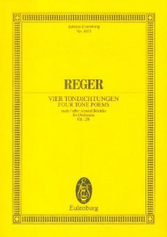 4 Tondichtungen op. 128 