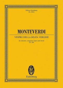 Vespro della Beata Vergine SV 206 Standard