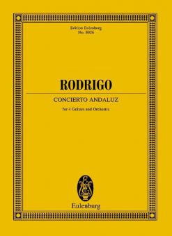 Concierto Andaluz für 4 Gitarren und Orchester 