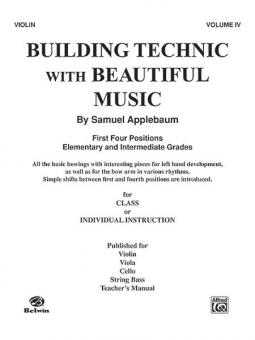 Building Technic with Beautiful Music Book 4 