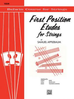 First Position Etudes for Strings Level 2 