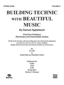 Building Technic with Beautiful Music Book 3 