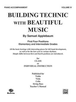 Building Technic with Beautiful Music Book 4 