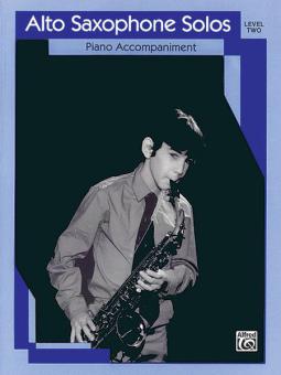 Alto Saxophone Solos Level 2 