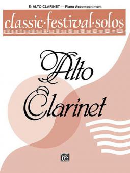 Classic Festival Solos (E-Flat Alto Clarinet) Vol. 1 