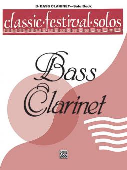 Classic Festival Solos (B-Flat Bass Clarinet) Vol. 1 