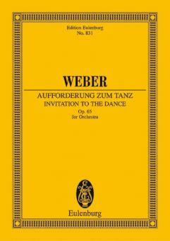 Aufforderung zum Tanz op. 65 JV 260 