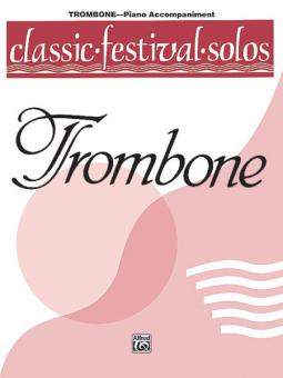 Classic Festival Solos (Trombone) Vol. 1 