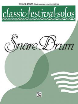 Classic Festival Solos (Snare Drum) Vol. 1 