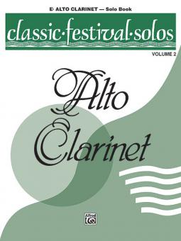 Classic Festival Solos (E-Flat Alto Clarinet) Vol. 2 