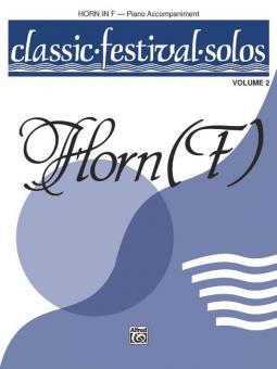 Classic Festival Solos (Horn) Vol. 2 