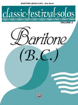 Classic Festival Solos (Baritone B.C.) Vol. 2 