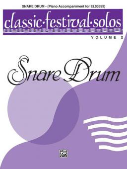 Classic Festival Solos (Snare Drum) Vol. 2 
