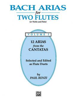 Bach Arias for Two Flutes Vol. 1 