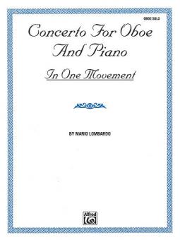 Concerto For Oboe And Piano (In One Movement) 